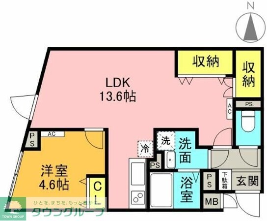 G.T.A. 中野坂上の物件間取画像
